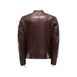 2024 nueva chaqueta de piel de vaca auténtica para hombre a la moda, estilo callejero de manga larga para primavera e invierno, chaqueta para hombre, envío DDP - Product Image 6