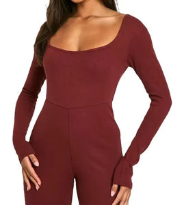 Combinaison d'été respirante pour femmes, taille personnalisée, pour le yoga, la salle de sport, le fitness, vêtements de sport une pièce, séchage rapide, légère - Product Image 4