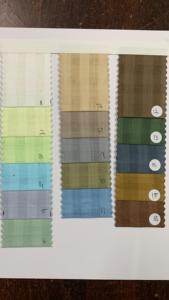 Tissu en lin 100% tissé uni pour robes de chemise, marque internationale d'exportation suisse, pour garçons et filles, motif en coton et lin - Product Image 3