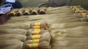 Extensions de cheveux humains vierges indiens Remy non traités, unisexes, à fond épais, lisses et soyeux, pour tissage à la machine - Product Image 2