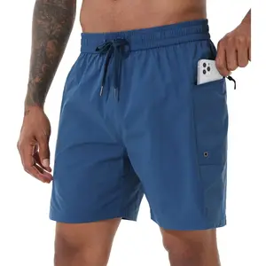 Men,s Swim Trunks Short Quick Dry Board Shorts with Mesh Lining and Zipper Pockets Shorts Men