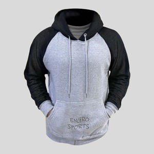 Custom Printed Fleece Hoodies with Pocket Design Embossed and Puff Printing Winter Sweatshirts Made in Pakistan - Product Image 2