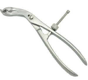 IMANS 7,5 \ "(19CM) Instrumentos ortopédicos manuales Fórceps de sujeción de huesos con 1 mandíbula dentada Características de bloqueo de retención automática en ángulo - Product Image 2