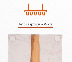 Planche à découper élégante en marbre blanc avec coupe de Fruits et légumes en bois pour la maison, le Restaurant, l'hôtel, les Gadgets de cuisine fabriqués en inde - Product Image 3