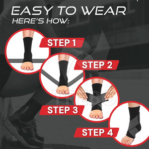 2025 Tùy Chỉnh Bán Buôn Neoprene Trọng Lượng Nhẹ Thoáng Khí Ren-up Đóng Cửa Mắt Cá Chân Hỗ Trợ Nhà Sản Xuất Cao Dịch Vụ Bảo Vệ Thấp - Product Image 4