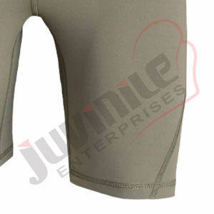 Custom High Waist <b>Compression</b> Gym Fitness <b>Short</b> Elastic Waist Anti-Bacterial Quick Dry Breathable Solid Pattern Workout <b>Short</b> - Product Image 2