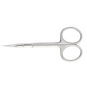 Ciseaux à ongles professionnels finition polonaise avec lames courbes fines pointues Ciseaux à cuticules en acier inoxydable à haute teneur en carbone de 3.5 pouces - Product Image 3