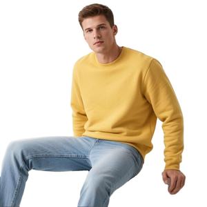 Sudadera de cuello redondo personalizada de alta calidad para hombres y mujeres Algodón Poliéster Patrón sólido Buena calidad con impresión de descarga - Product Image 5