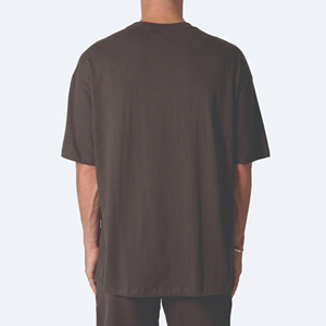 T-shirt d'été pour hommes 2025 Offre Spéciale Logo personnalisé pas cher 100% coton grande taille couleur personnalisée gratuite Style formel t-shirt - Product Image 2