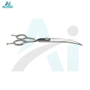 Almac กรรไกรตัดขนสัตว์เลี้ยงสแตนเลสใบมีดโค้งสำหรับตัดขนสัตว์เลี้ยงแบบสมบูรณ์ - Product Image 2