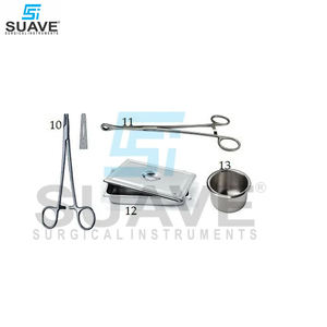 Ensembles de pansement chirurgical Ensembles de pansement chirurgical multifonctionnels de meilleure taille Utilisation pour la chirurgie par SUAVE INSTRUMENTS SURGICAUX - Product Image 4