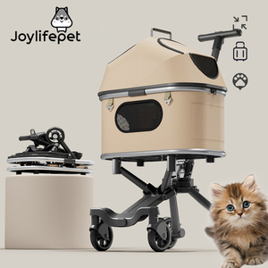 Atacado Pequeno Leve Dobrável Quatro rodas Eco-friendly Oxford <span class=keywords><strong>Pet</strong></span> <span class=keywords><strong>Cart</strong></span> com 15kg Capacidade para Cães Indo Ao Ar Livre - Product Image 1