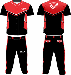 Venta al por mayor personalizada de moda Jersey de béisbol transpirable sublimación camisa con estilo único para juegos conjuntos - Product Image 1