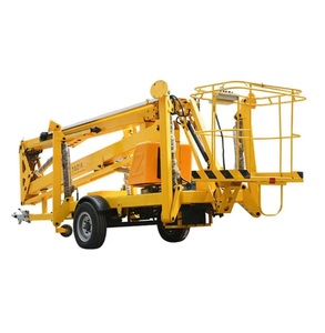 Chariot élévateur robuste à flèche télescopique de 60 pieds, 4 roues motrices avec pneus tout-terrain et capacité de charge maximale de la plateforme de 250 kg - Product Image 2