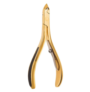New Arrival ANAAIF Durable German Steel Curved Blade Manicure <b>Cuticle</b> Nipper Kit Hot Sales Fingers Care <b>Trimmers</b> Cutter - Product Image 1
