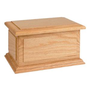 Hot Sale Modern Design Adult Ashes <b>Memorial</b> <b>Keepsake</b> Wooden Cremation Urns Natural Finishing Funeral Cremation Urns from India - Product Image 1