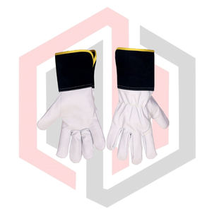 Gants de soudage résistants aux déchirures, anti-coupures, résistants à la chaleur, en cuir pour pompiers, gants de travail robustes, en cuir de vachette 11 oz - Product Image 5