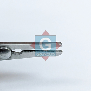 ABRAZADERA BULLDOG GLOVER REUTILIZABLE DE ACERO INOXIDABLE AL POR MAYOR CON TORNILLO DE AJUSTE MANUAL TAMAÑO 7CM MORDAZAS 4CM - Product Image 3