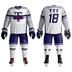 Comfortable Custom Size <b>Ice</b> Hockey Uniform in Stock 100% Polyester Made <b>Ice</b> Hockey Uniform - Product Image 1