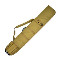 Carquois latéral Cordura avec logo personnalisé pour les amateurs de tir à l'arc avec coutures épaisses et plusieurs tubes fléchés pour l'organisation