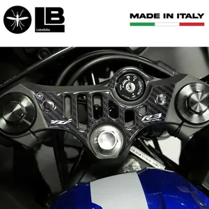 Adesivi 3D in Gel su Misura, Protezione Manubrio Moto, Pad Serbatoio Compatibile con Yamaha R3 2019-2025 - Product Image 2