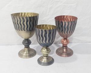 Florero Decorativo de Metal, Elegante Macetero de Mesa, Decoración Moderna para el Hogar, Centro de Mesa para Sala de Estar, Comedor u Oficina - Product Image 5