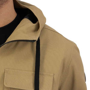 Veste coupe-vent pour homme, style streetwear, col montant, qualité supérieure, taille standard, coupe-vent, décontractée, randonnée en plein air, hiver - Product Image 6