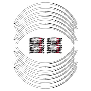 Kit strisce adesive per Aprilia RSV4 17 Moto cerci Tuning adesivi Moto accessori - Product Image 1