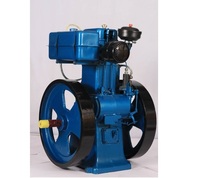 Moteur diesel 4 temps refroidi par eau de type Lister, neuf, pour usage agricole, 6-22 CV, garantie 1 an, monocylindre/double cylindre, avec poignée