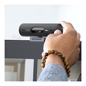 Webcam USB Type-C BRIO 500 Graphite 960 001422 1080p FULL HD - Product Image 4