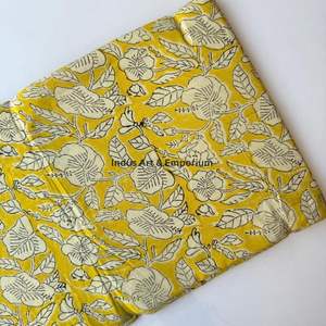 Block Print Cotton Cambric 60X60 <b>Running</b> Fabric Traditional Jaipuri Print Cotton Fabric - Product Image 4