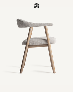 Valerisse Luxury Solid <b>Teak</b> Wood Dining <b>Chair</b> Modern Premium Dining Room Furniture Handcrafted Eco-Friendly Durable <b>Chair</b> - Product Image 2