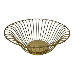 Organisateur en métal fait à la main panier de rangement noir enduit comptoir ustensiles de cuisine pour fruits et légumes utilisation en gros de table - Product Image 2