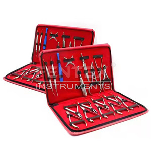 Juego de Instrumentos dentales de ortodoncia básica de alta calidad de 18 piezas, fuente de alimentación manual - Product Image 3