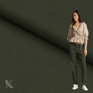 Comfort Stretch Washed Poplin Fabric Lightweight Yarn-Dyed 7% Polyester 40% Viscose Dot Pattern for Garments and Pillows - Product Image 3