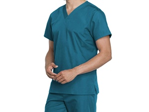 ชุดยูนิฟอร์มพยาบาลหญิงคุณภาพพรีเมียม ดีไซน์ทันสมัย ผลิตจากผ้าทอ 72% โพลีเอสเตอร์ 21% เรยอน 7% สแปนเด็กซ์ - Product Image 6