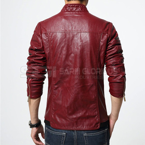 2025 nouveau Design vestes en cuir pour hommes Top qualité hiver ample surdimensionné hommes vestes en cuir épaissi cuir Bomber veste - Product Image 6