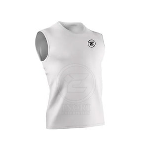 Uniformes Deportivos 7V7, Conjuntos Transpirables de Talla Grande, Diseño de Logotipo Personalizado, Alta Calidad, Gran Venta, Sin Mangas, 100% Poliéster - Product Image 6