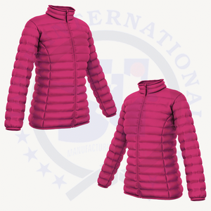 Chaqueta acolchada de alta calidad para mujer, ropa informal brillante en talla grande, chaqueta acolchada hecha a medida, precio al por mayor - Product Image 4