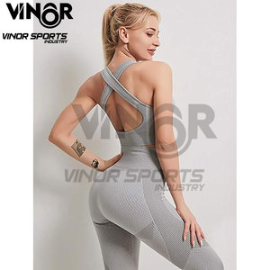 Ensembles d'entraînement complets pour femmes, vêtements de sport, tenues de fitness, vêtements de course, tenues de yoga et uniformes scolaires sportifs - Product Image 5