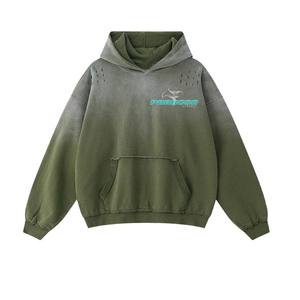 เสื้อมีฮู้ดแขนยาวสำหรับผู้ชายผ้าคอตตอน450 GSM นิ่มปรับแต่งได้ตามที่ต้องการ - Product Image 1