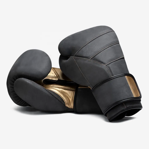 Gants de boxe en cuir de vachette professionnels avec logo personnalisé OEM, compatibles avec les écrans tactiles, imperméables, de haute qualité - Product Image 5