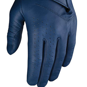 Guantes de golf de cuero Cabretta antideslizantes al por mayor 2025 con logotipo personalizado para deportes y gimnasio hechos de piel de oveja y PU - Product Image 6
