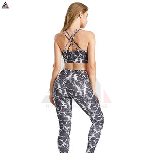 Women <b>Yoga</b> <b>Set</b> Solid Plus Size High Quality Breathable Fitness Gym Activewear Seamless Custom Spandex/Polyester Strapless <b>Set</b> - Product Image 2