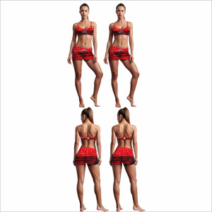 Ensemble de bikini pour femme à bas prix de couleur personnalisée meilleure vente ensemble de bikini pour femme nouveau style ensemble de bikini pour femme - Product Image 6