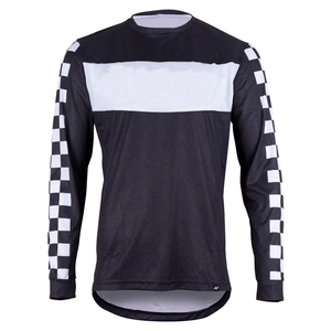 Maillot de vélo de montagne personnalisé pour hommes, vêtements tout-terrain à manches longues, chemises de descente et de motocross, hauts respirants évacuant l'humidité - Product Image 6