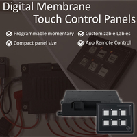 Taiwan Switch Panels produit rv panneau de commande panneau de commutateur de lumière marine adapté pour activer la pompe à eau