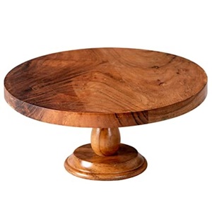 Offre Spéciale : Spatule à Gâteau Multifonctionnelle en Bois Personnalisée avec Décorations, Forme Arrondie et Finition Noyer, Idéale pour Mariages - Product Image 1