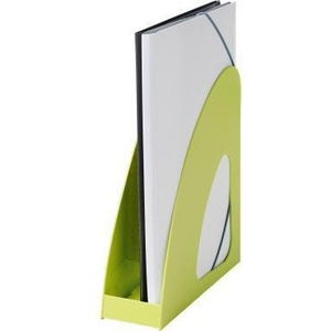 HAN Re-LOOP 7.6 X 25.6 X 23.9 cm Archivador Vertical de Polipropileno 100% Reciclado, Material Limón, Bandejas para Archivos DIN A4 DIN C4 - Product Image 3