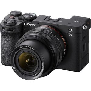 Kit d'appareil photo reflex numérique plein format avec objectif 28-60 mm, sac à dos, monopode - Solution photographique tout-en-un - Product Image 2